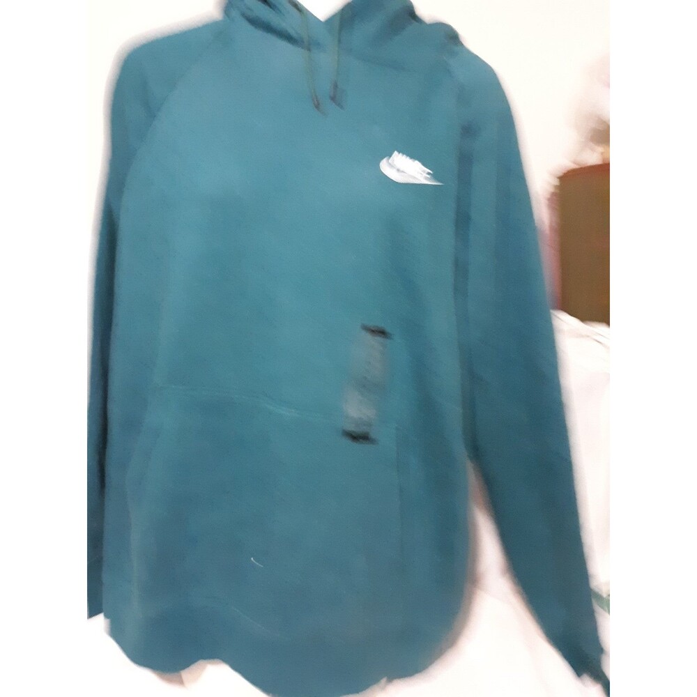 NWT WOMENS NIKE CLASSIC DK GRN HOODIE SZ 1X